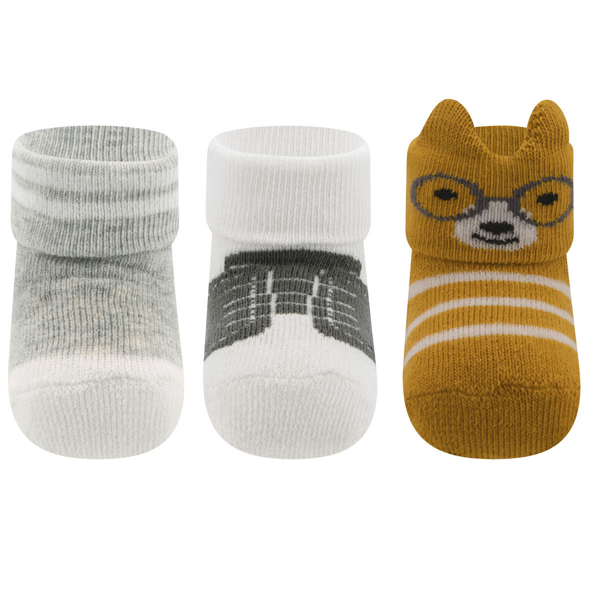 Babysocken 3er Pack Bär