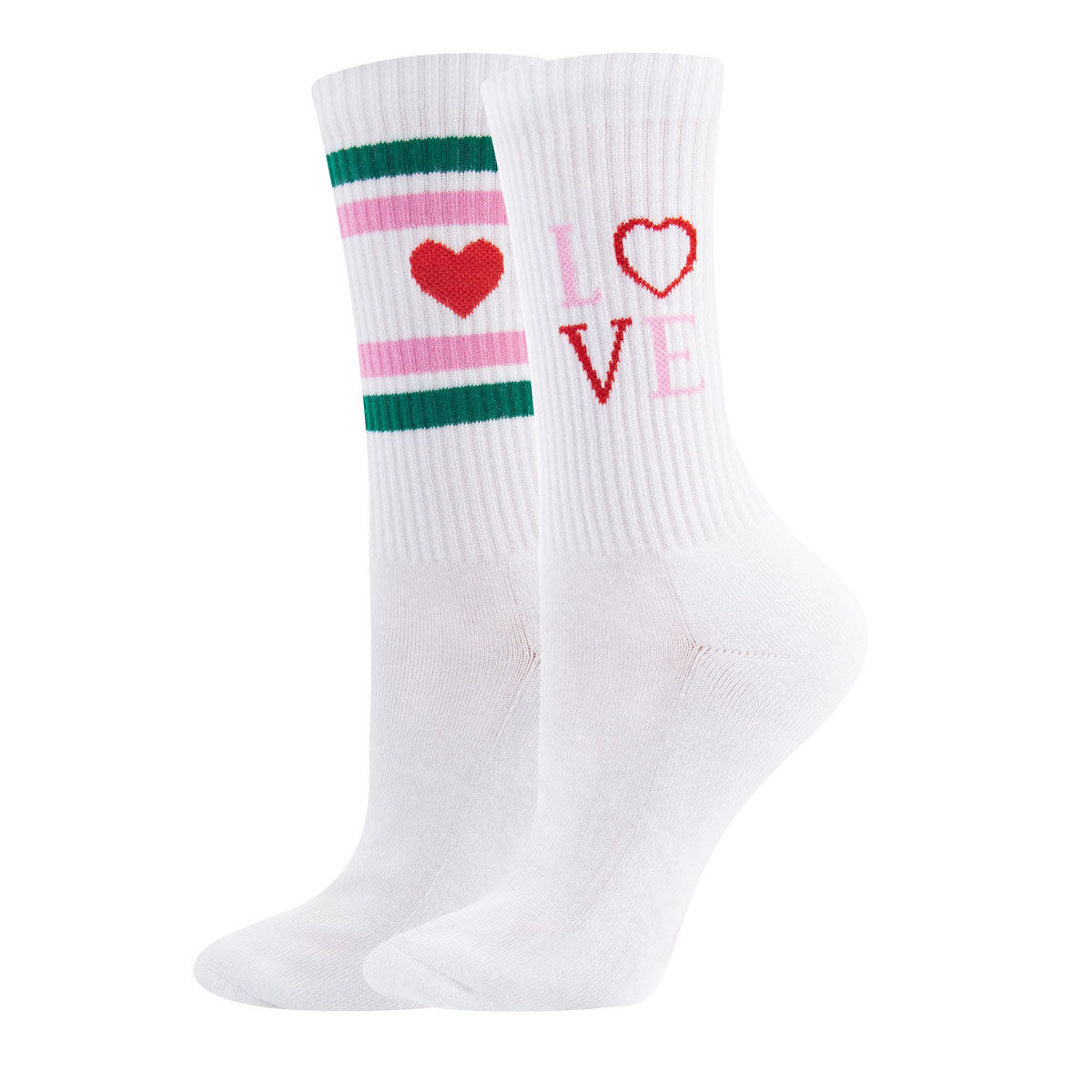 Tennissocken 2er Pack Love/Herz
