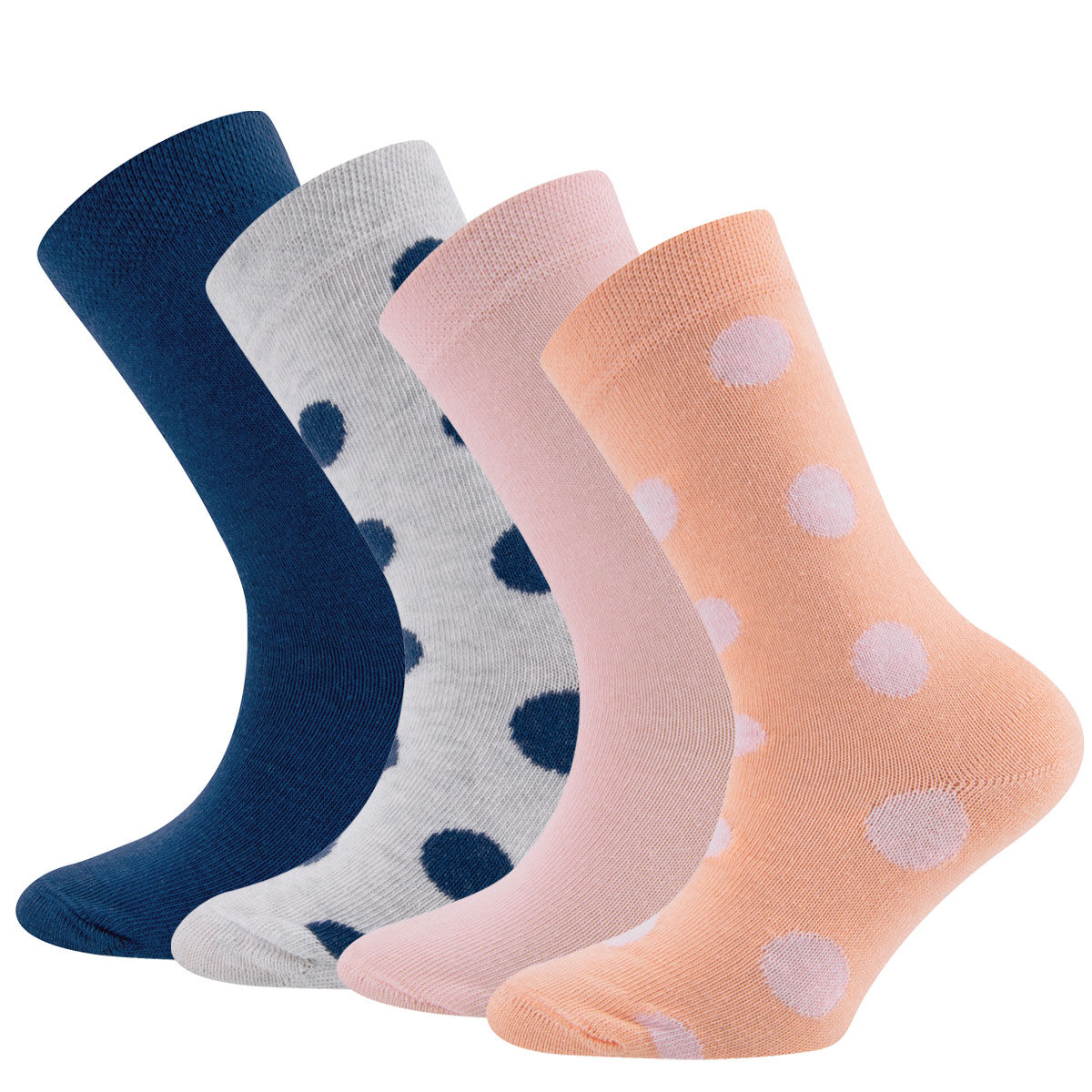 Socken 4er Pack Punkte/Uni