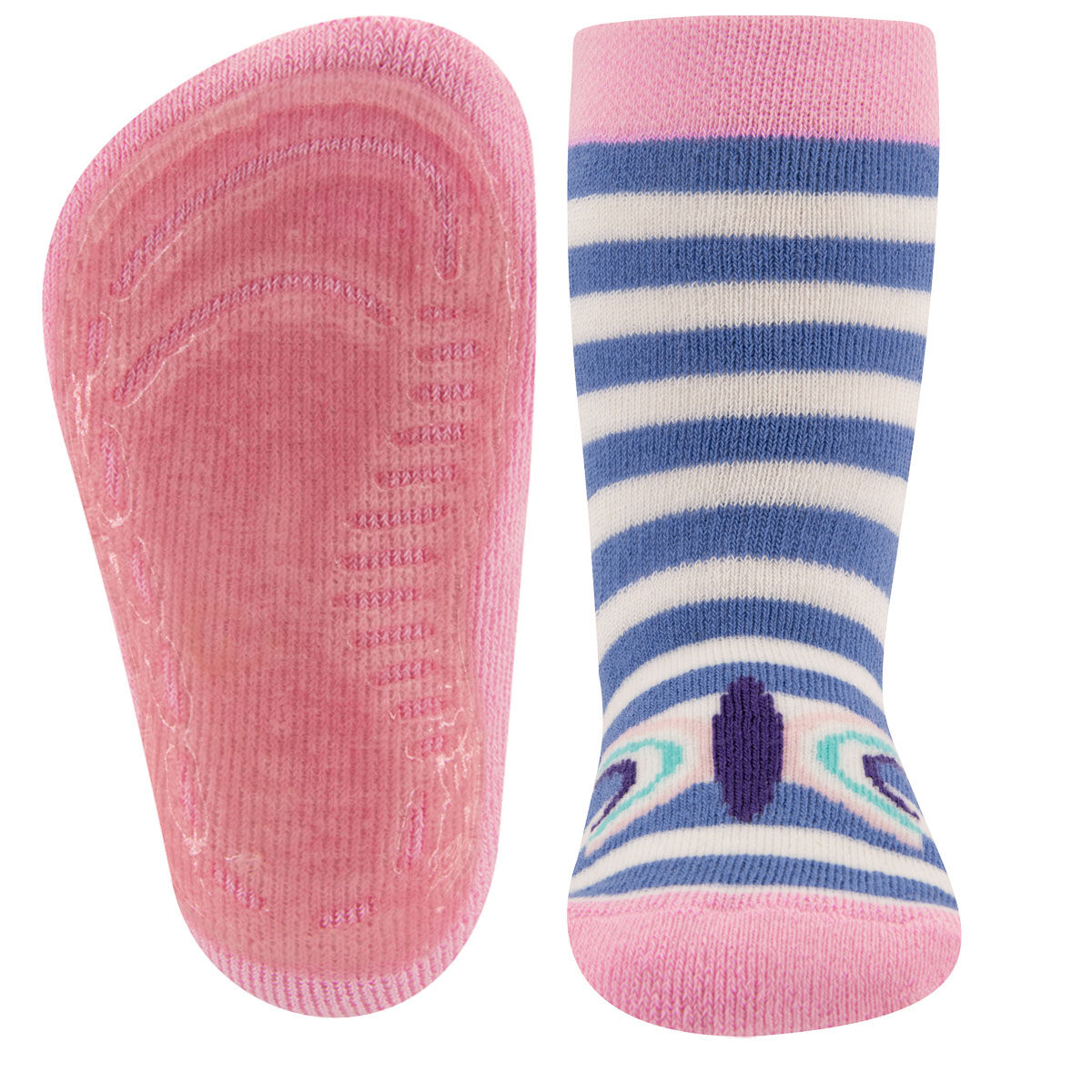 Stoppersocken SoftStep Schmetterling