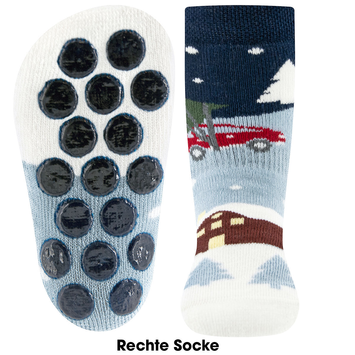 Stoppersocken Winterlandschaft
