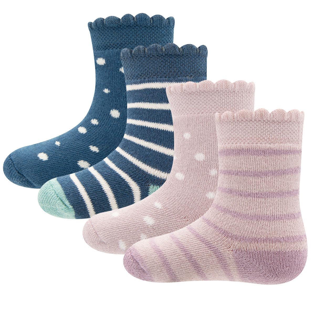 Thermosocken Punkte/Ringel 