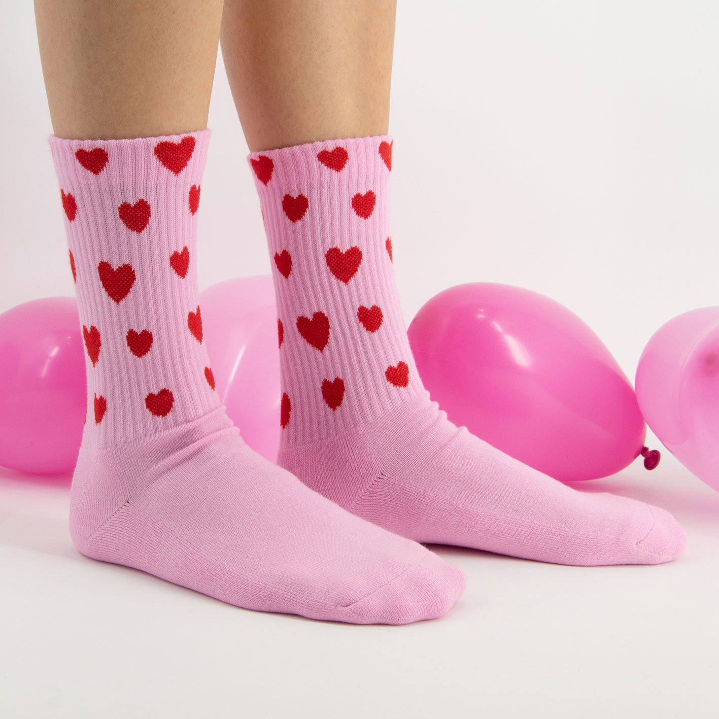 Tennissocken Herzen