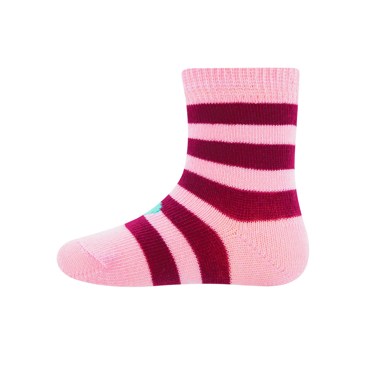 Socken 3er Pack Ringel/Herzen/Uni