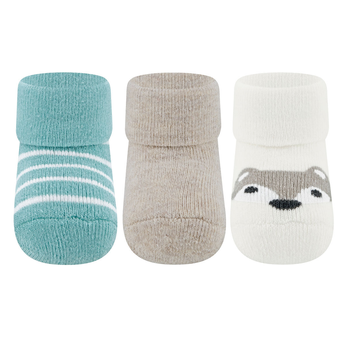 Babysocken 3er Pack Fuchs