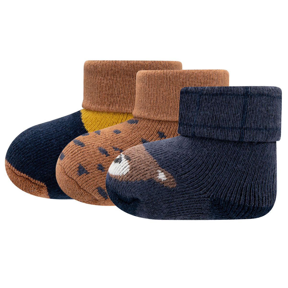 Babysocken 3er Pack Teddy