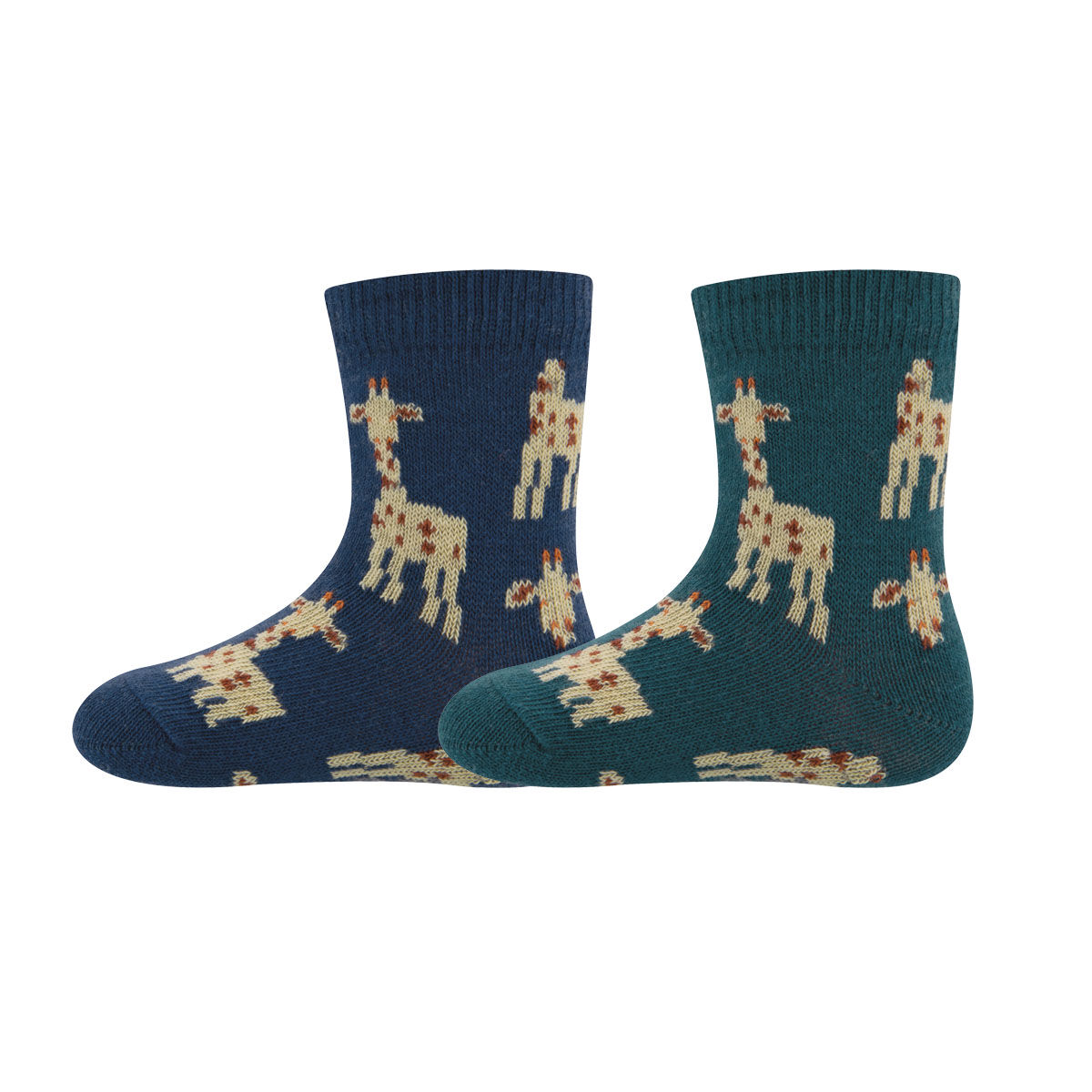 Socken 2er Pack Giraffe