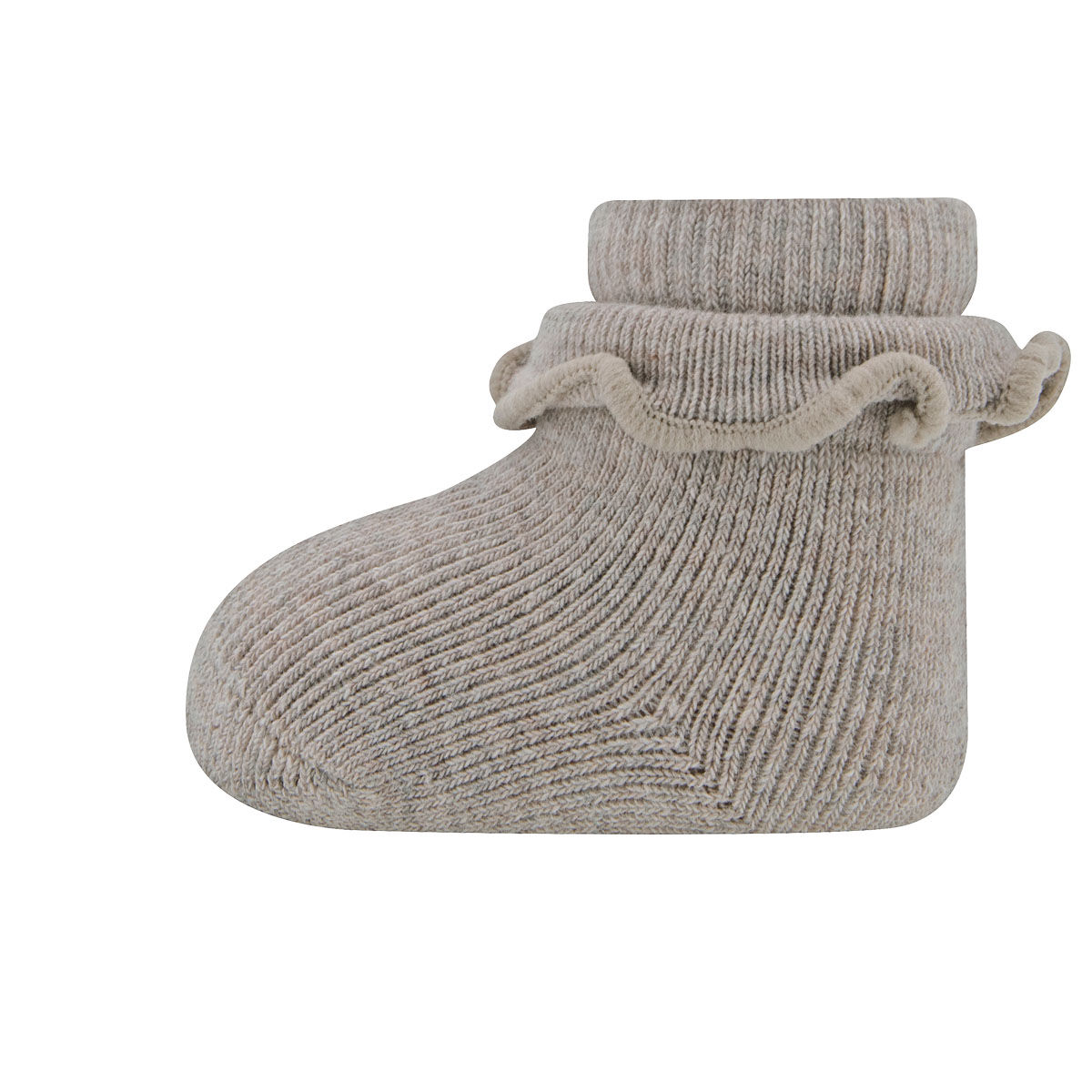 Babysocken 3er Pack Wellensaum