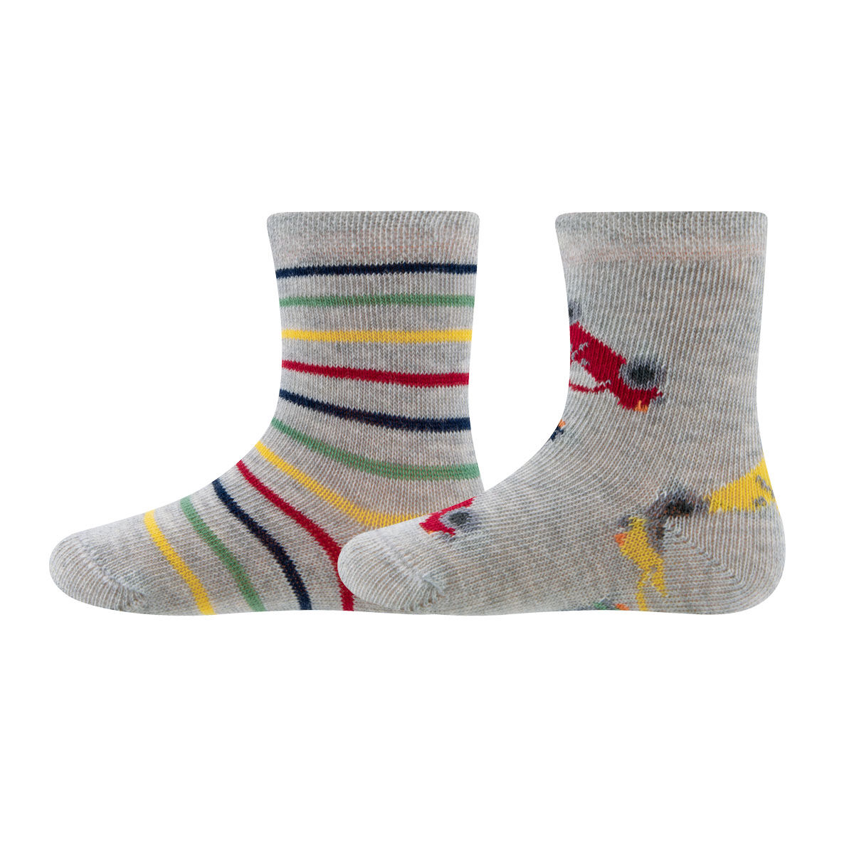 Socken 2er Pack Autos/Ringel