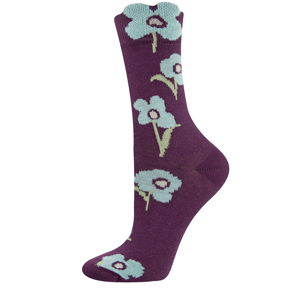 Socken GOTS Blumen