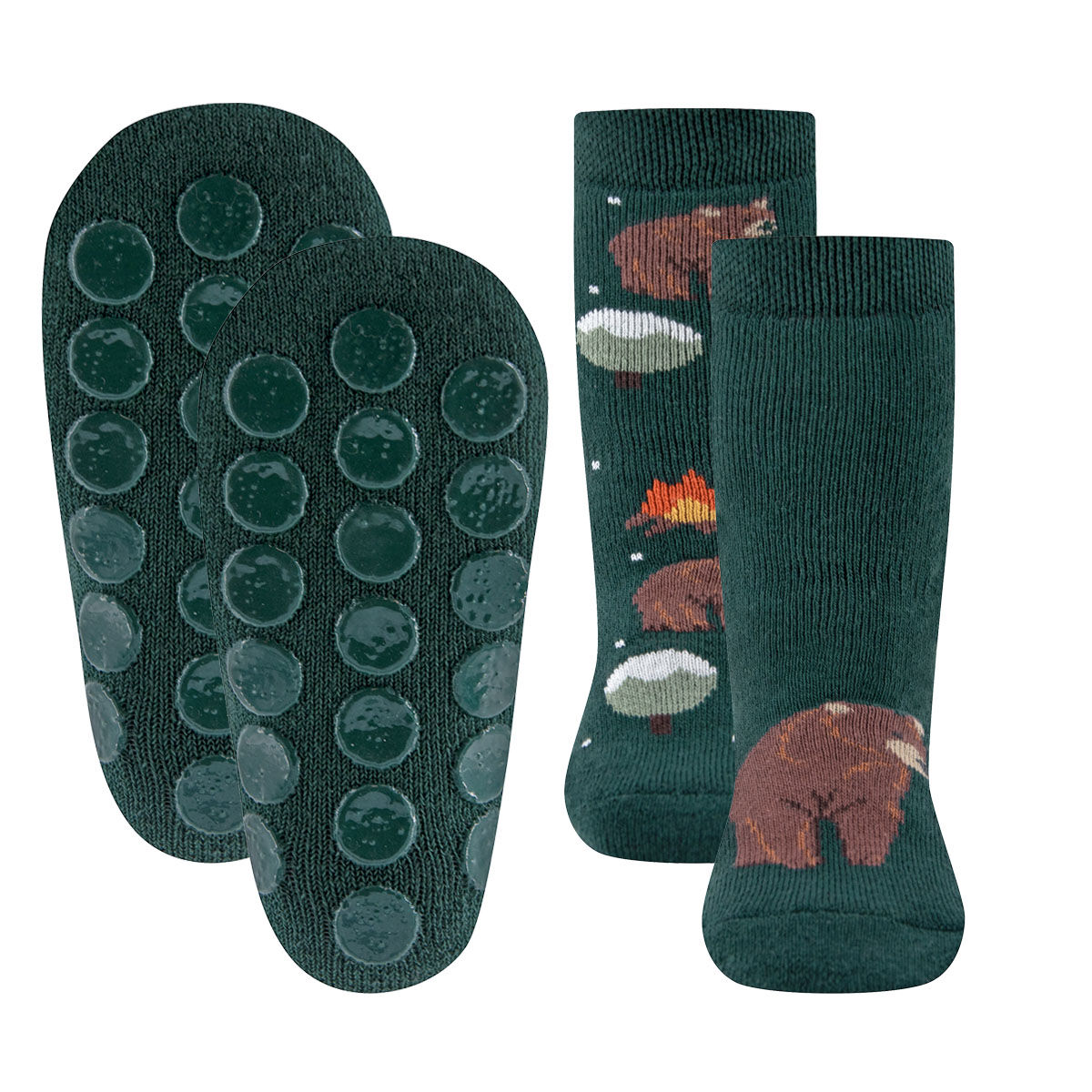 Stoppersocken  2er Pack Bär
