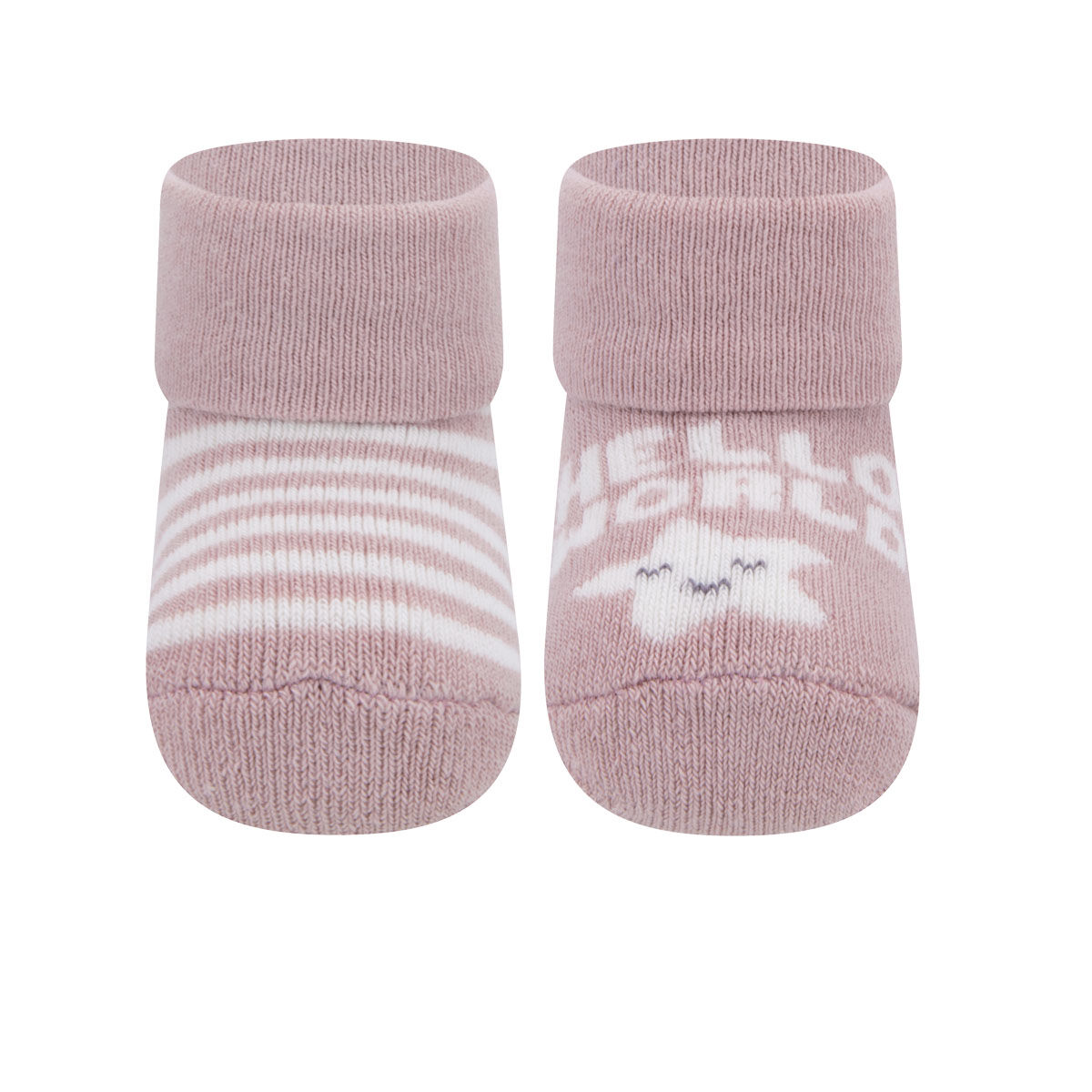 Babysocken 2er Pack Hello World