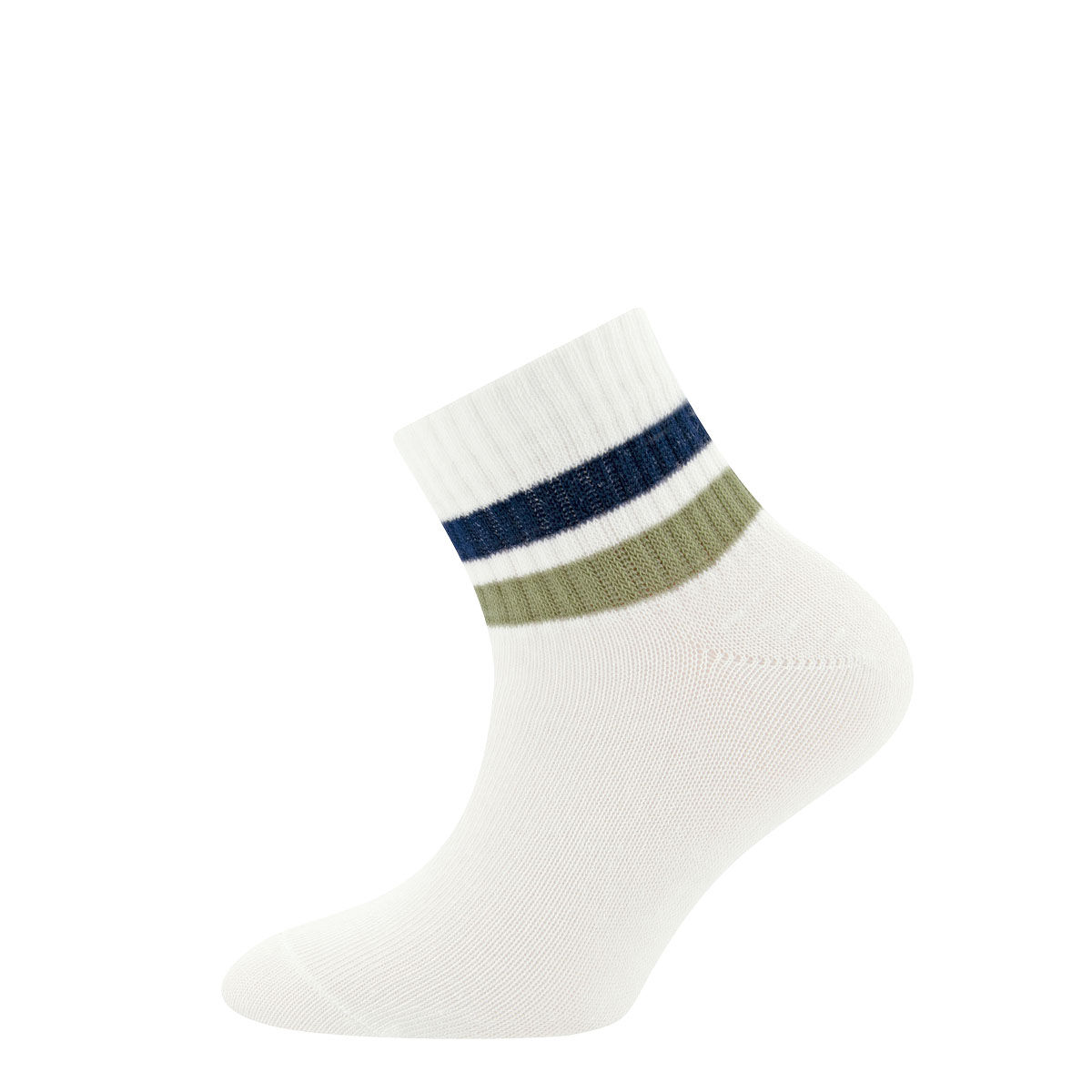 Tennissocken 2er Pack knöchelhoch mit Ringel