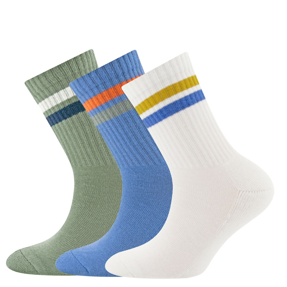Tennissocken 3er Pack Ringel