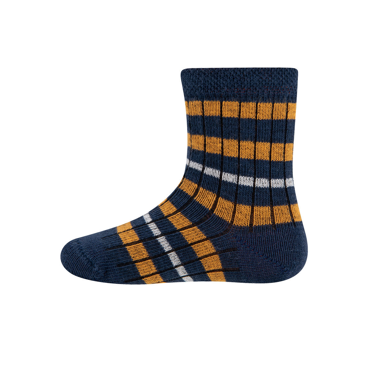 Socken 2er Pack Ringel/Rippe