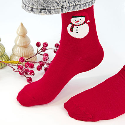 Socken Schneemann