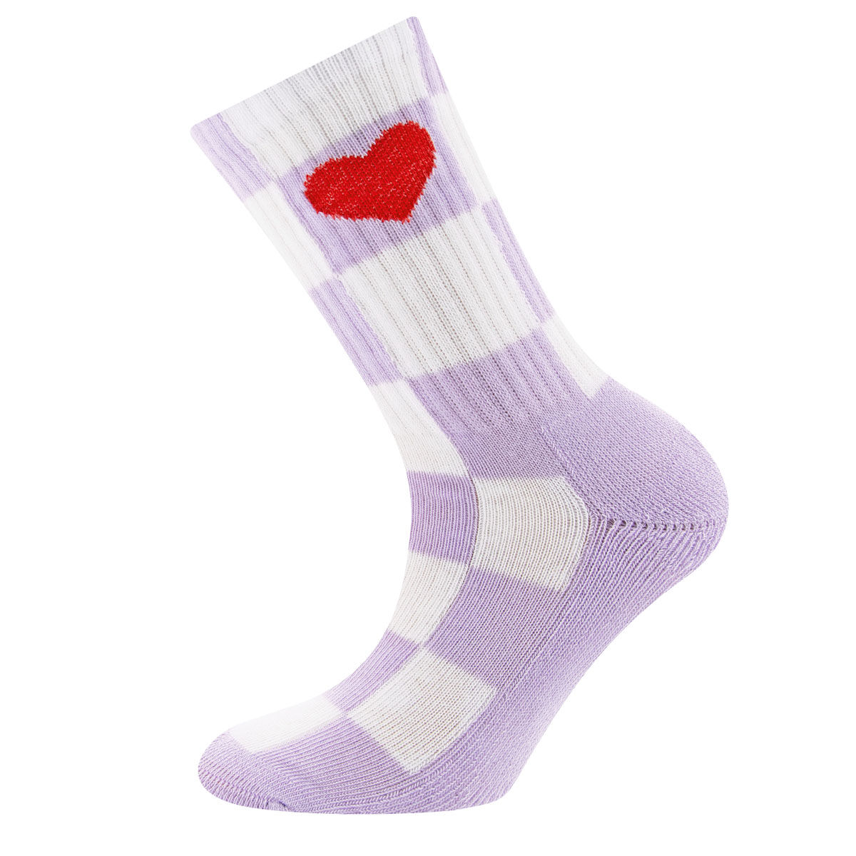 Tennissocken Kinder Herz/Karo Mini Me