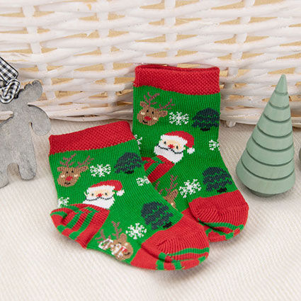 Socken Nikolaus/Rentier