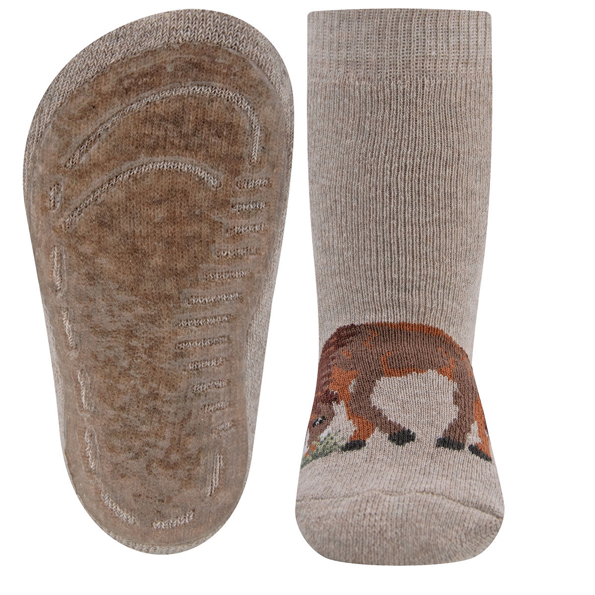 dkl. beige mel.