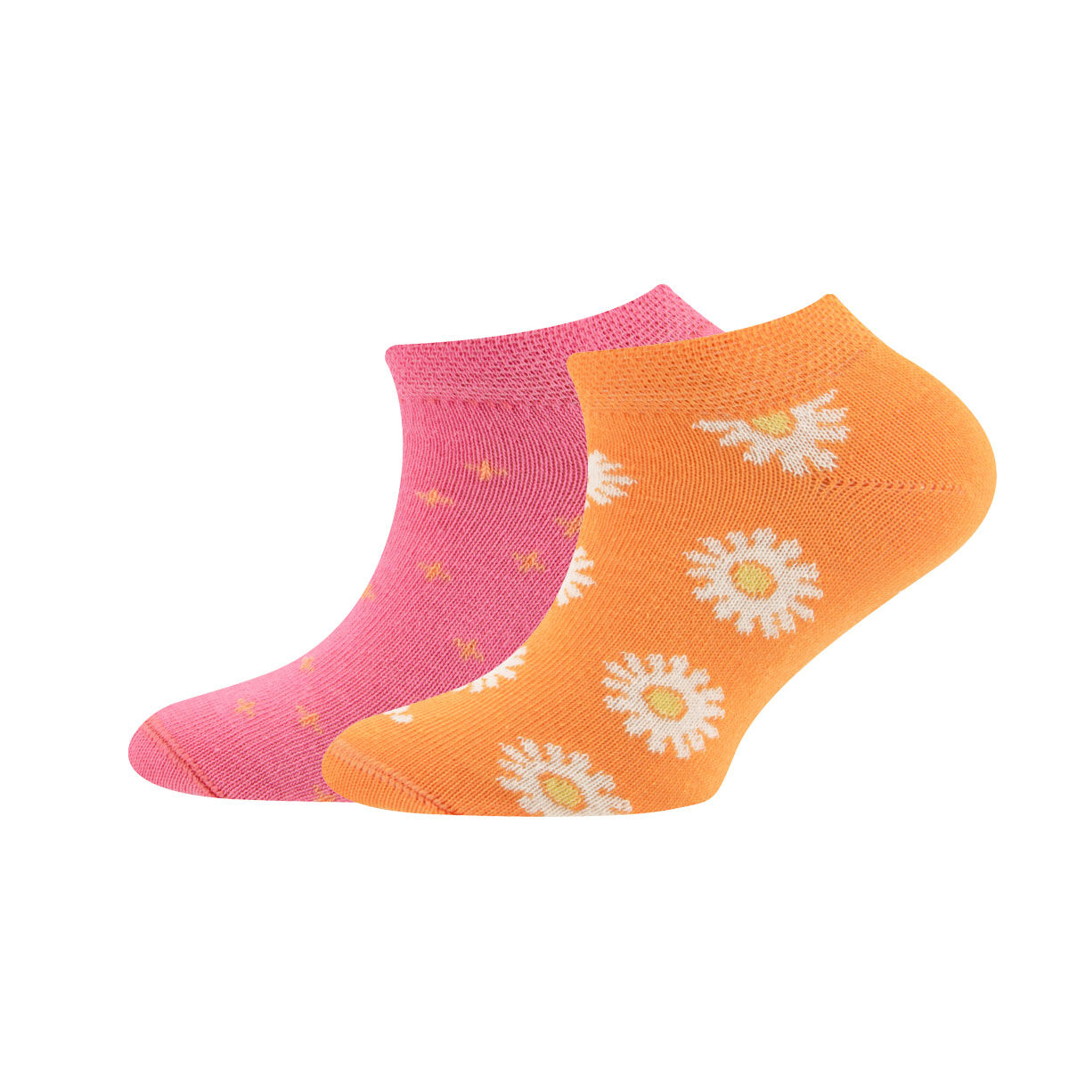Sneaker 2er Pack Blumen/Punkte