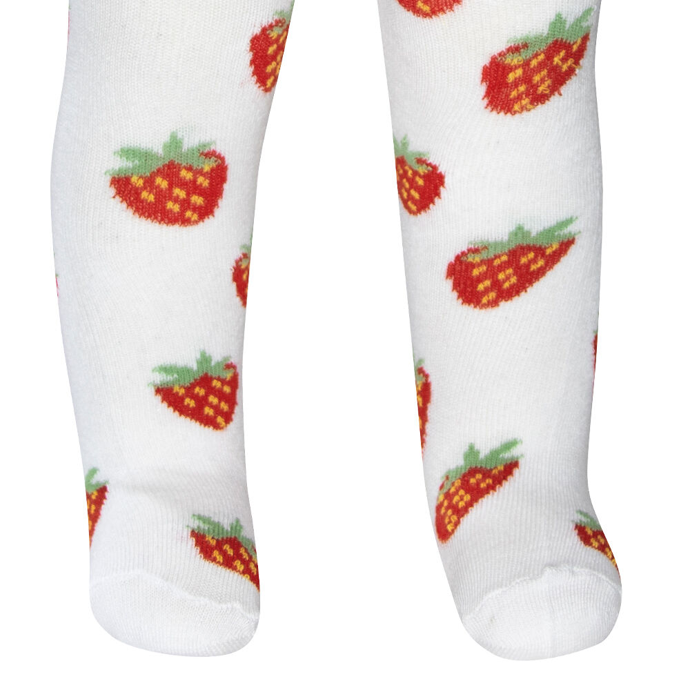 Strumpfhose Erdbeeren allover