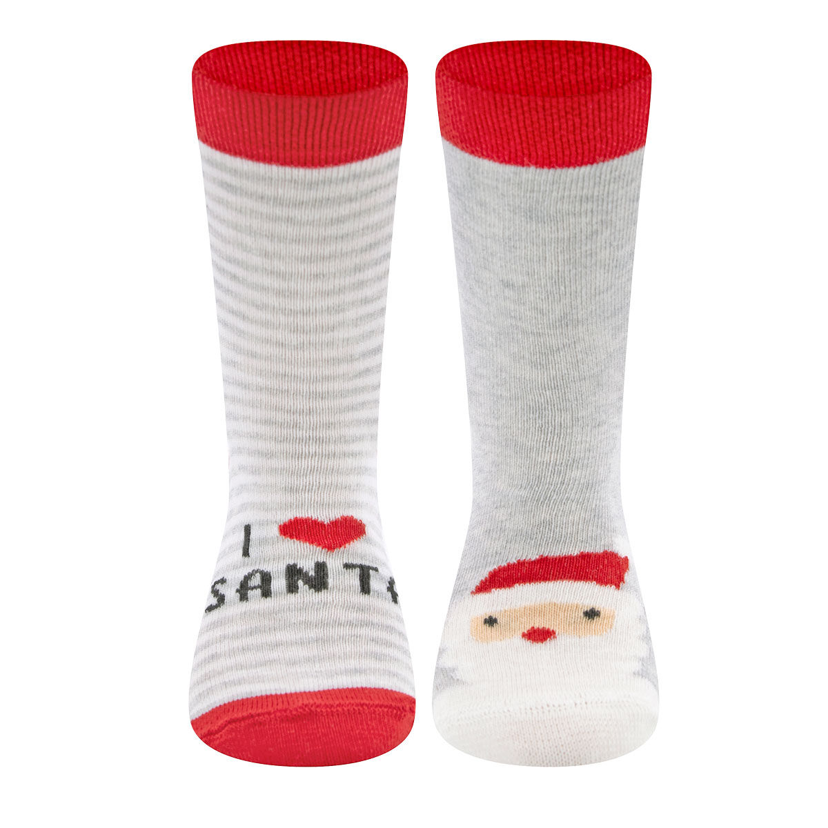 Socken 2er Pack I Love Santa