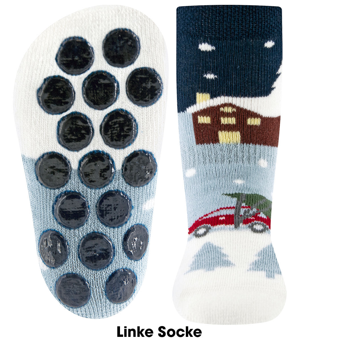 Stoppersocken Winterlandschaft
