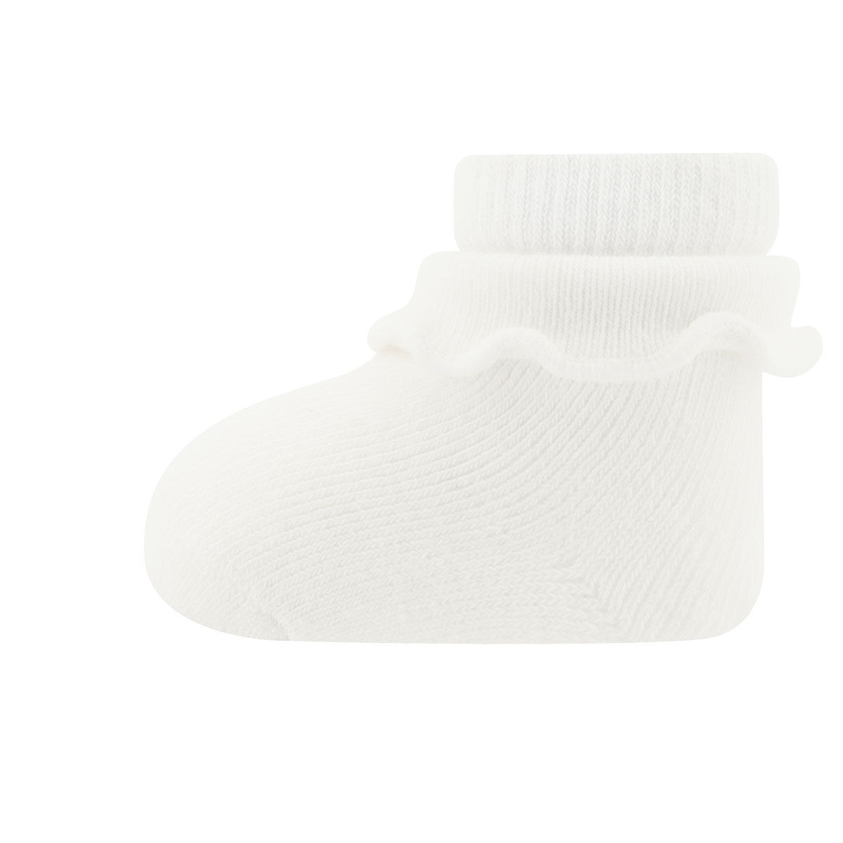 Babysocken 3er Pack Wellensaum