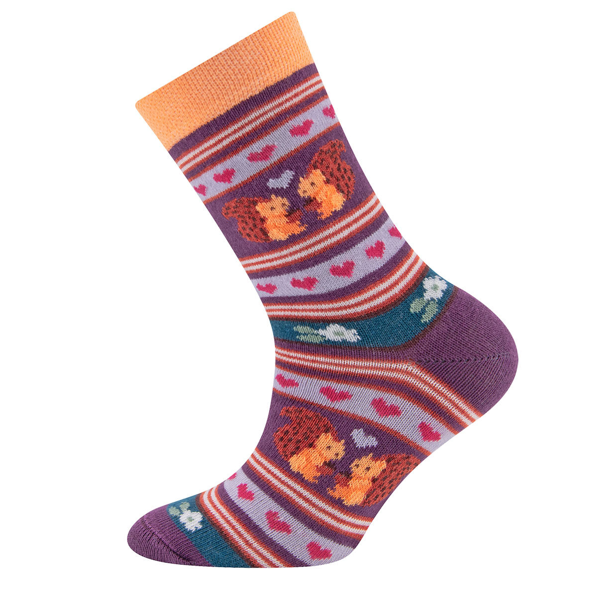 Socken Eichhörnchen