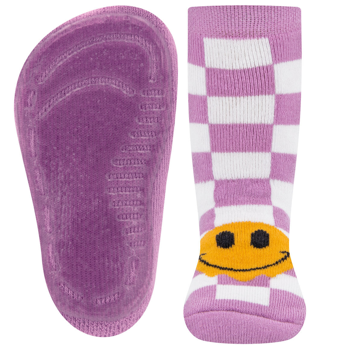 Stoppersocken SoftStep Karo/Smile