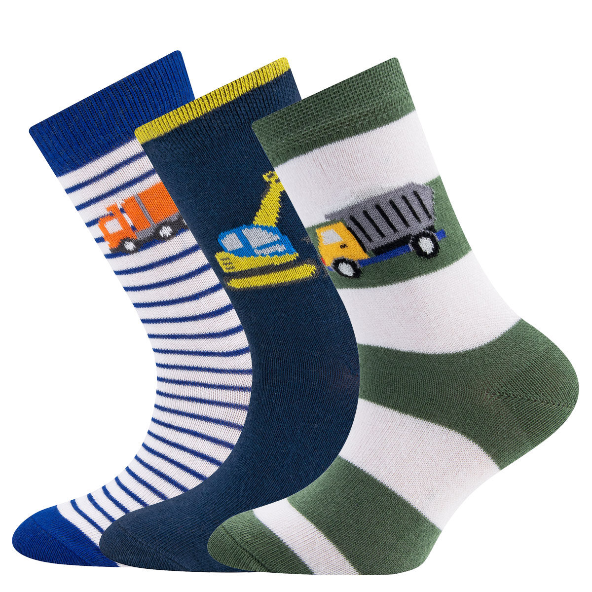 Socken 3er Pack Baustelle