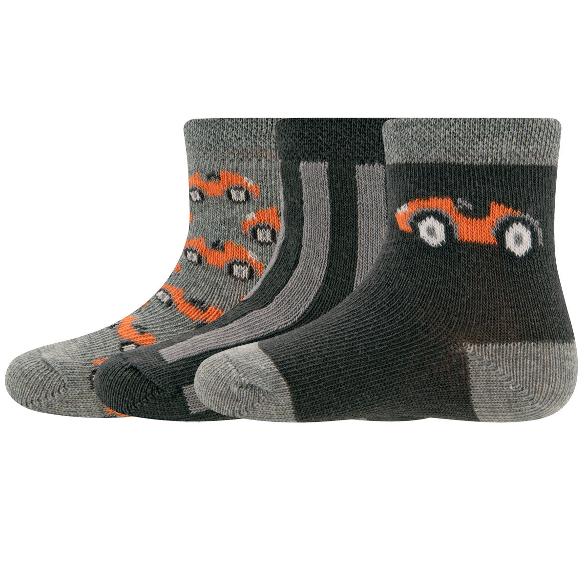 Socken 3er Pack Rennauto