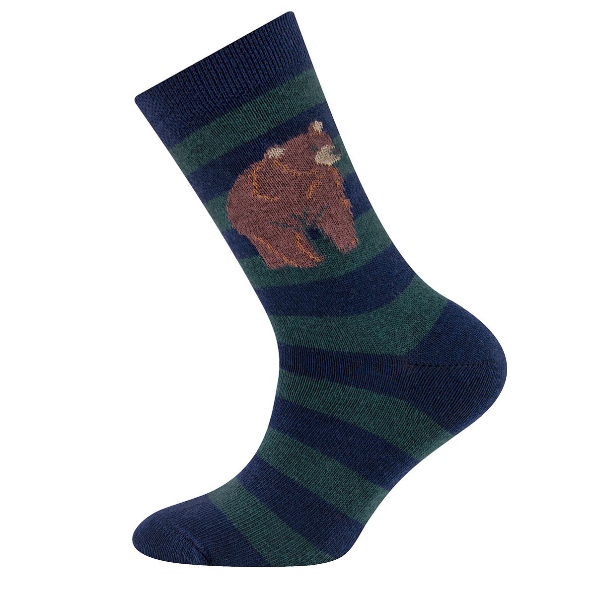 Socken 3er Pack Bär/Ringel