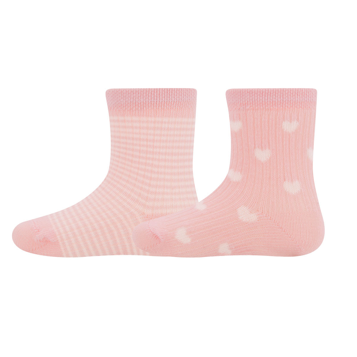 Socken 2er Pack Herzen