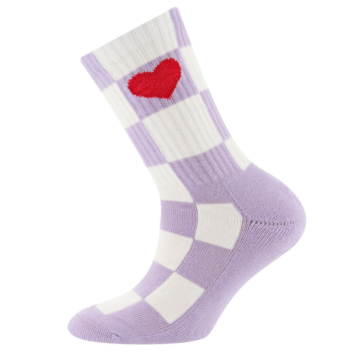 Tennissocken Kinder Herz/Karo Mini Me