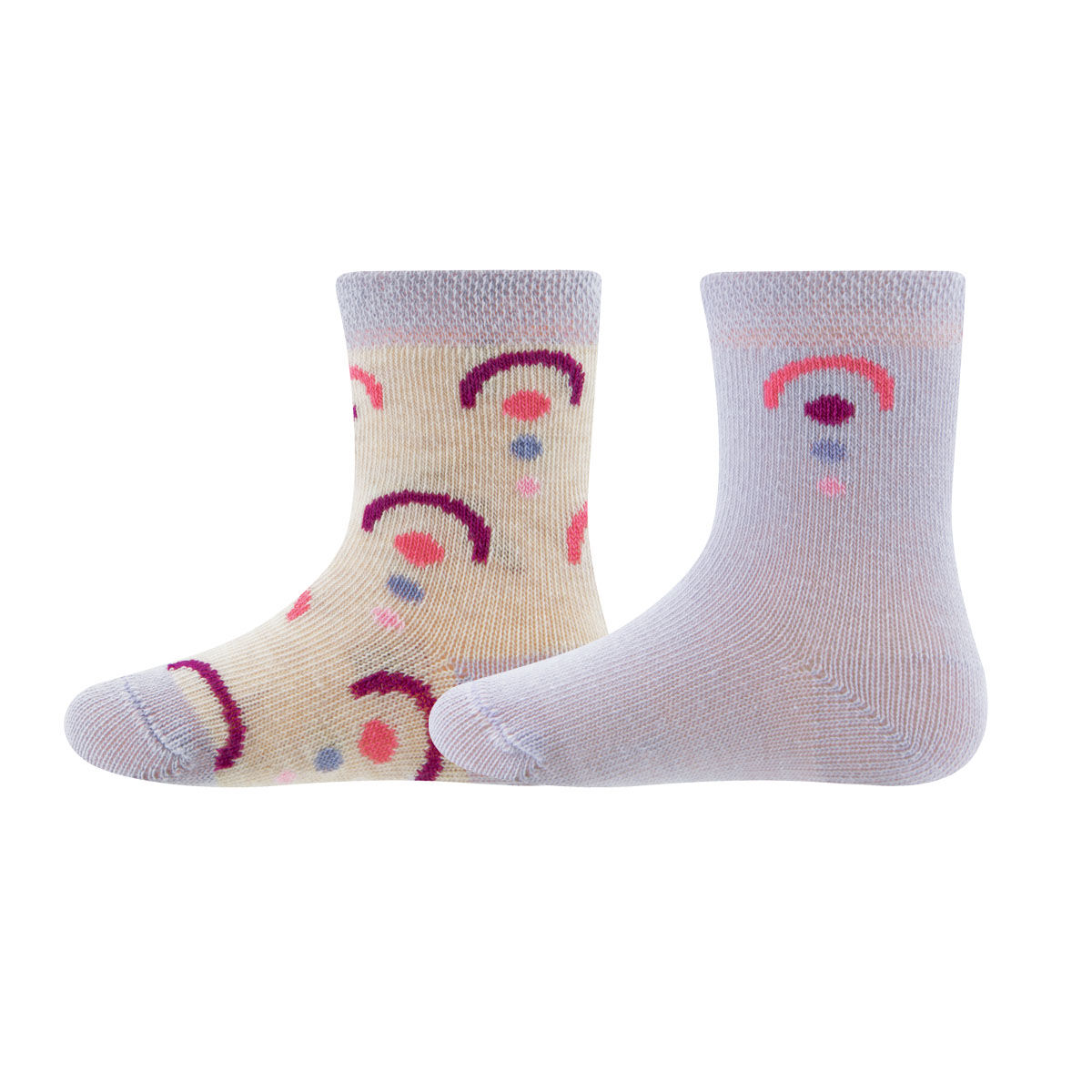 Socken 2er Pack Regenbogen