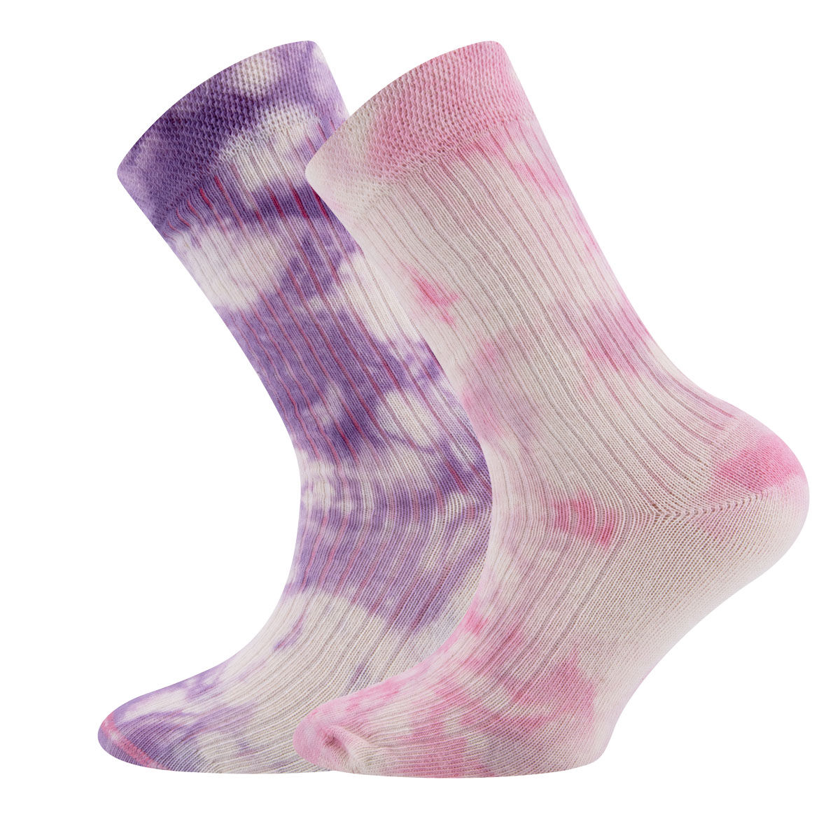 EWERS Socken 2er Pack Batik/Rippe, Gr. 27-30, Mehrfarbig