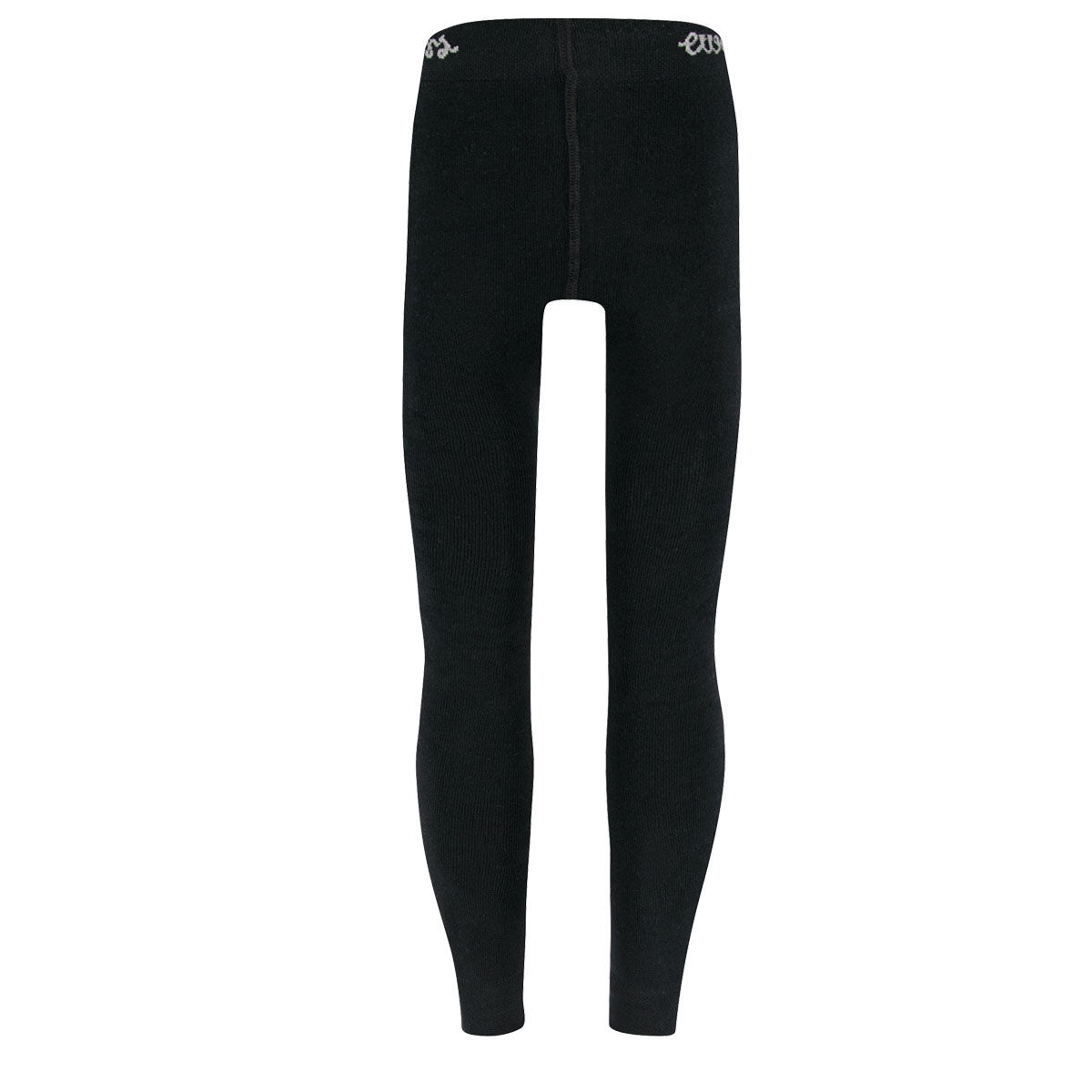 EWERS Thermo Leggings Kinder Uni, Gr. 110-116, schwarz, 4-6 Jahre, Kinder Thermo Leggings, warme Leggings, Thermostrumpfhose Kinder
