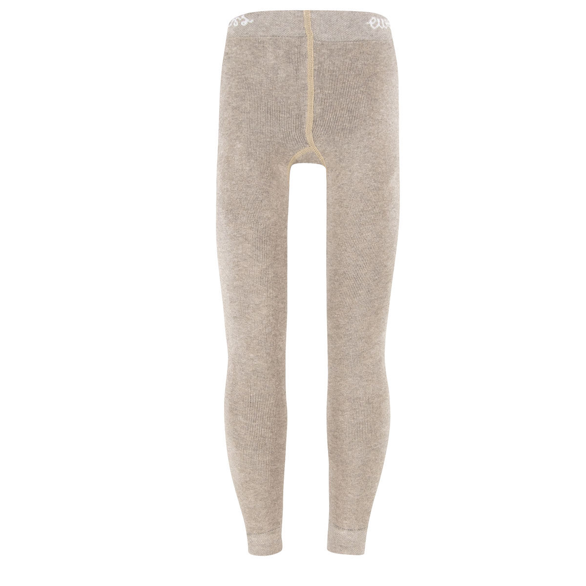 EWERS Thermo Leggings Kinder Uni, Gr. 98-104, dunkel beige mel., 3-4 Jahre, Kinder Thermo Leggings, warme Leggings, Thermostrumpfhose Kinder