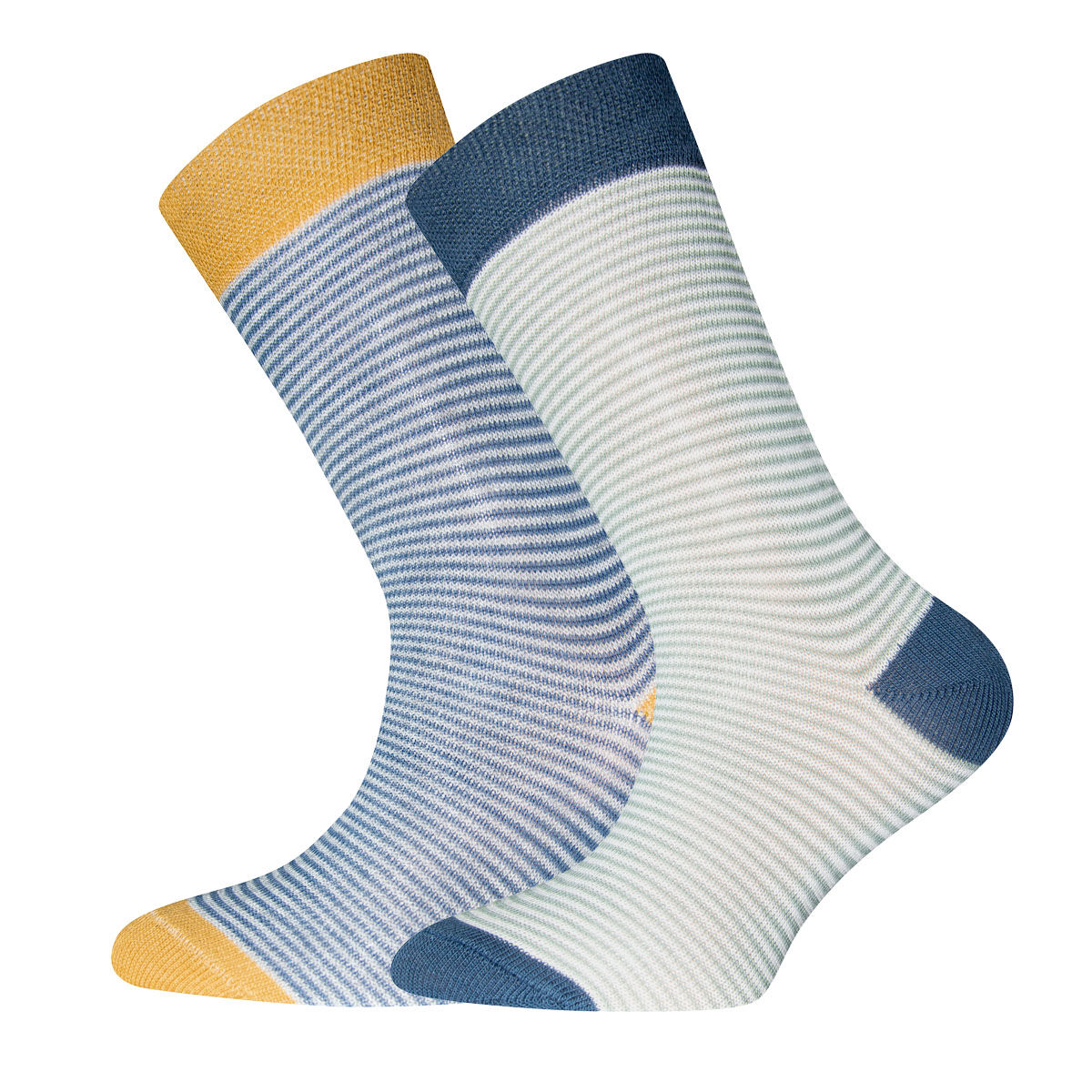 Socken 2er Pack GOTS Ringel