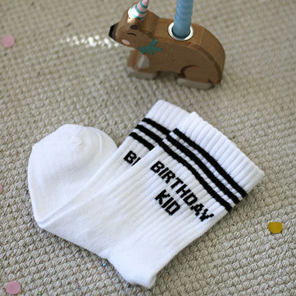 Tennissocken BIRTHDAY KID