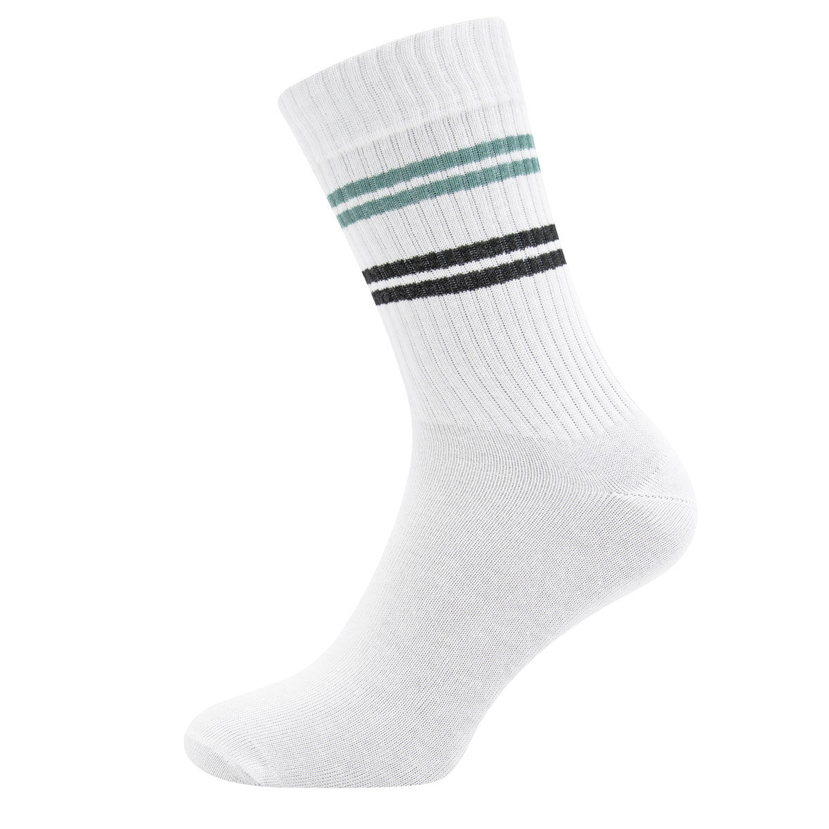 Tennissocken GOTS Ringel