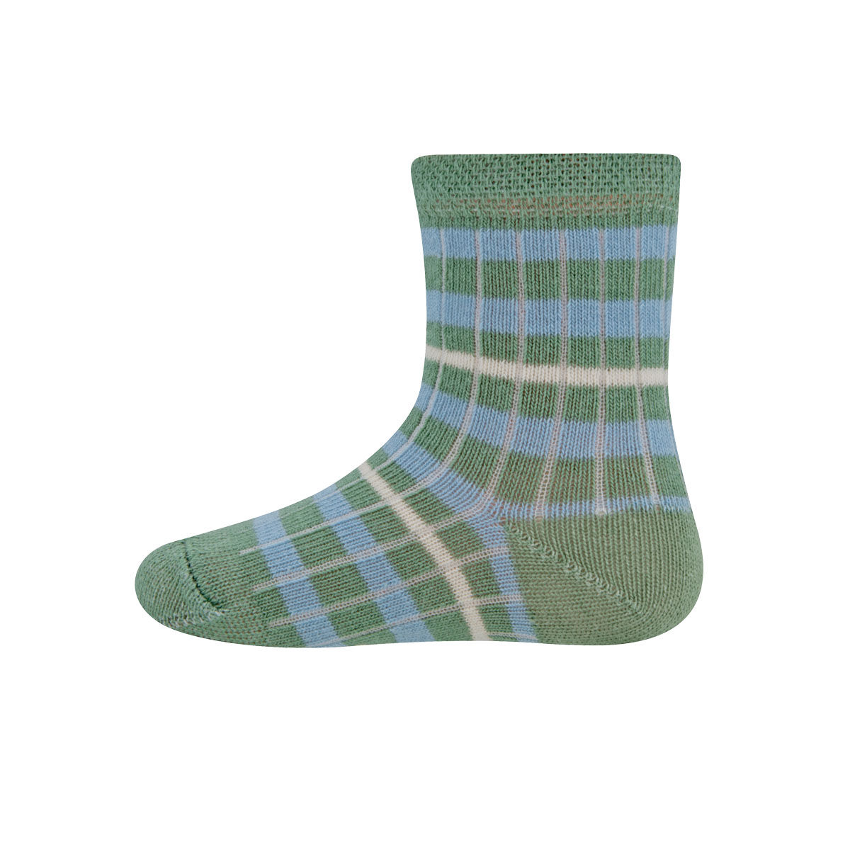 Socken 2er Pack Ringel/Rippe