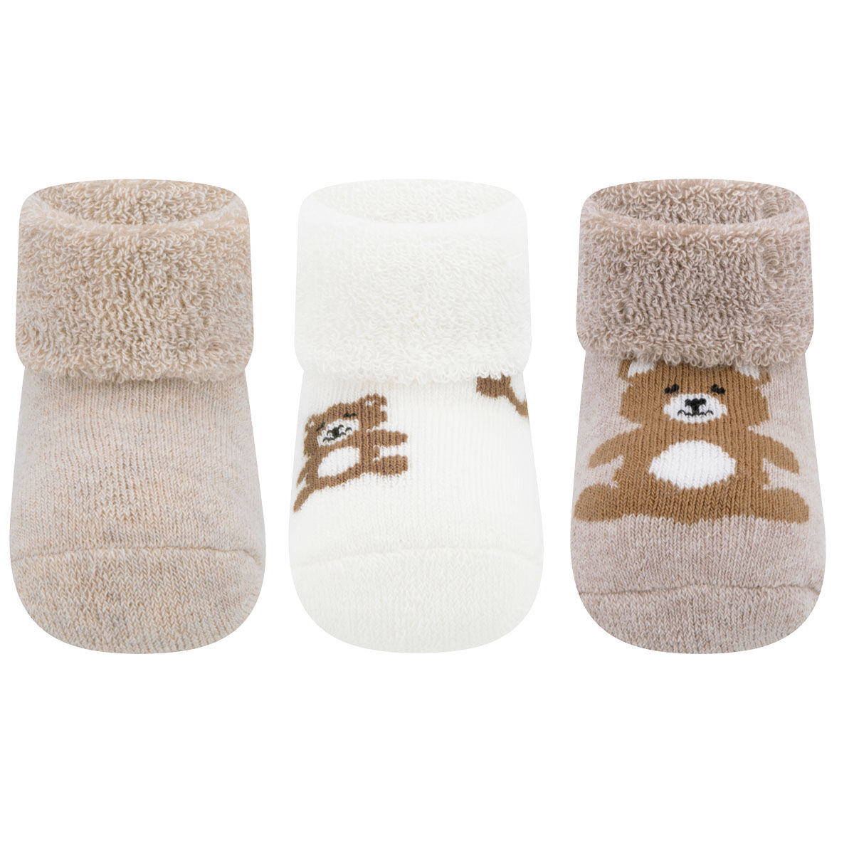 Babysocken 3er Pack Teddy