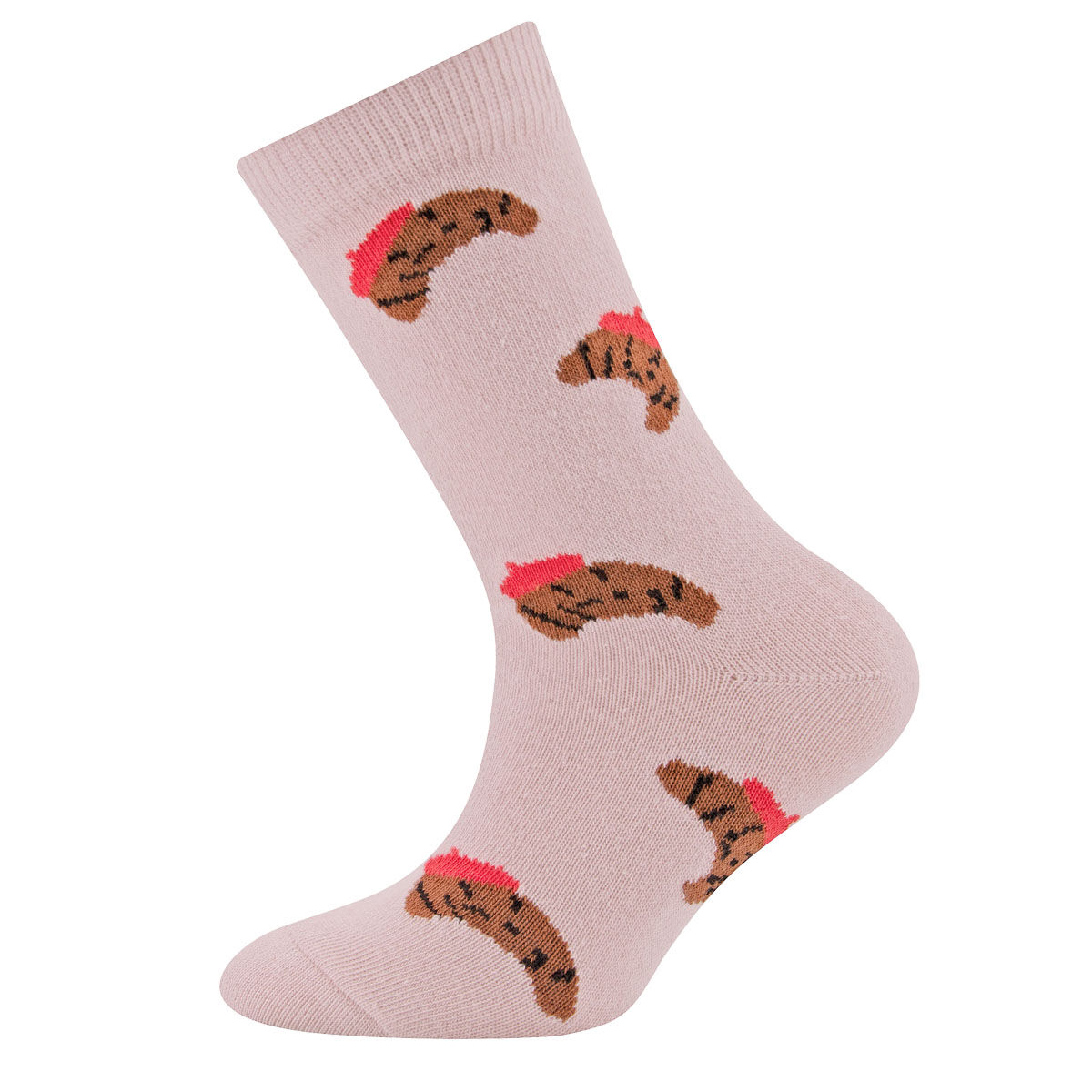 Socken Croissants