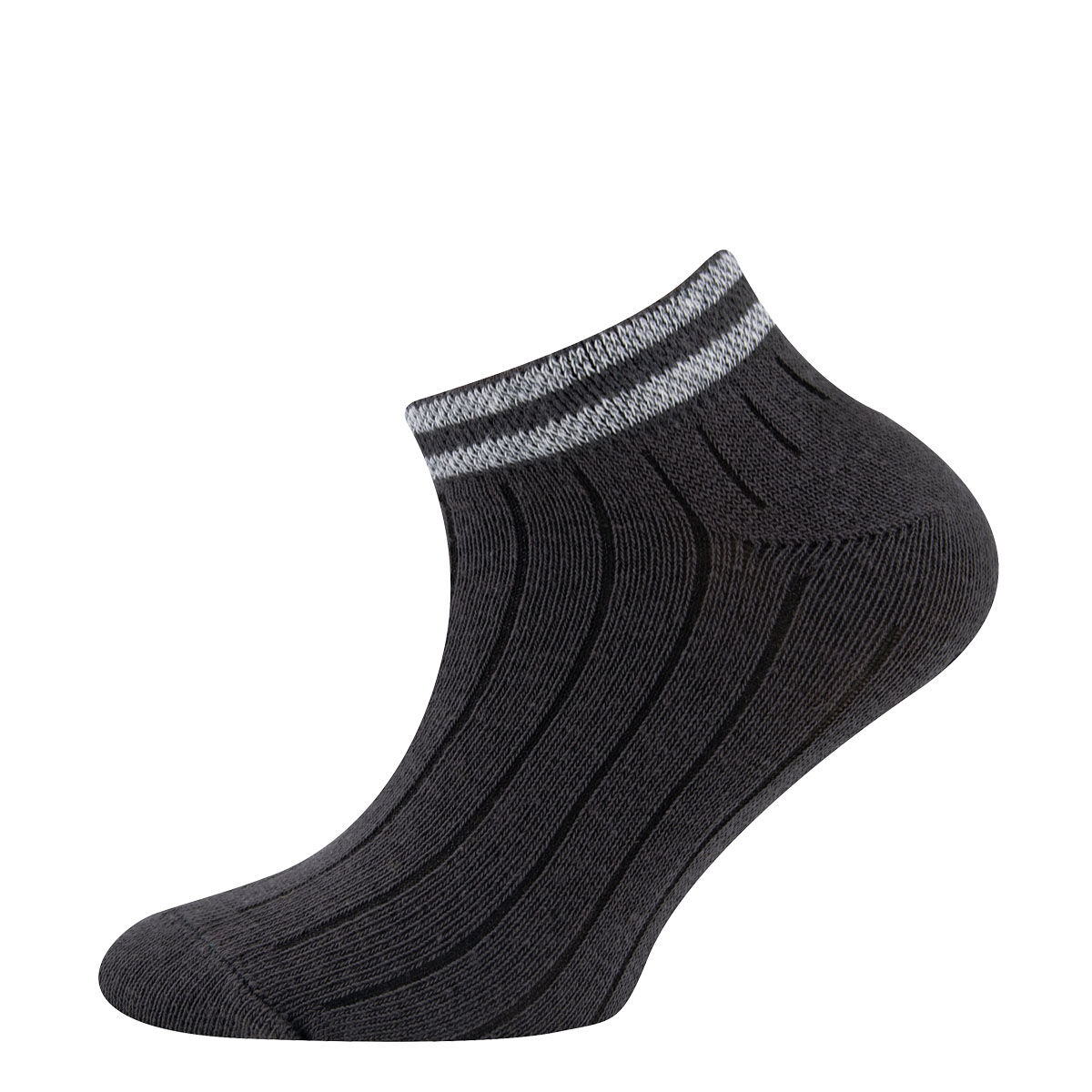 Sneaker 3er Pack Ringel/Rippe