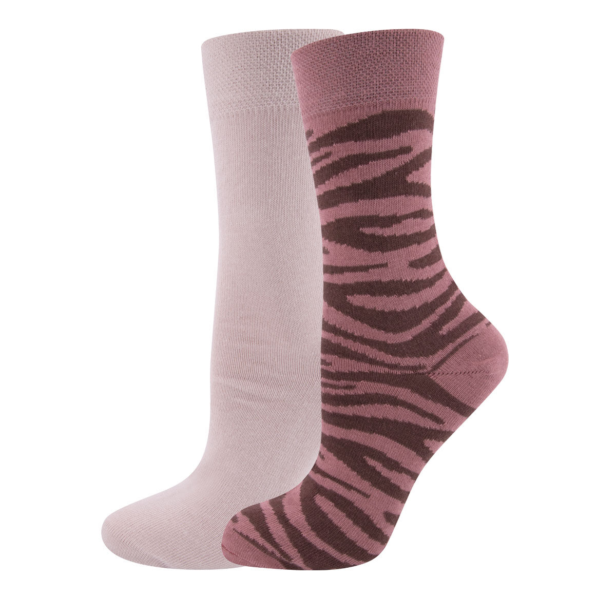 Socken 2er Pack GOTS Tiger/Uni