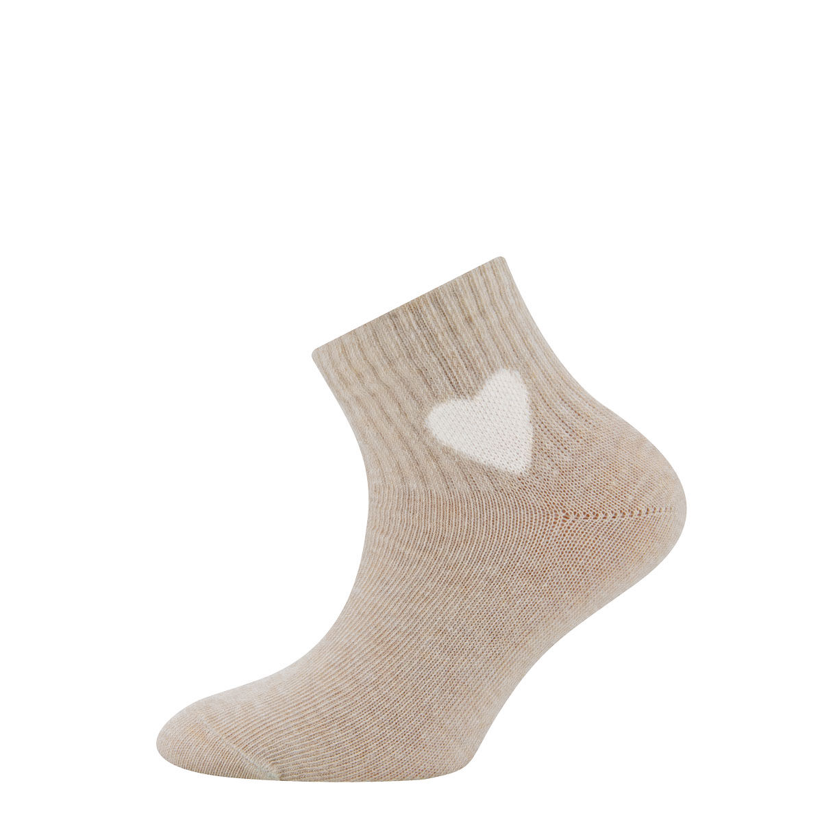 Tennissocken 2er Pack knöchelhoch mit Herz